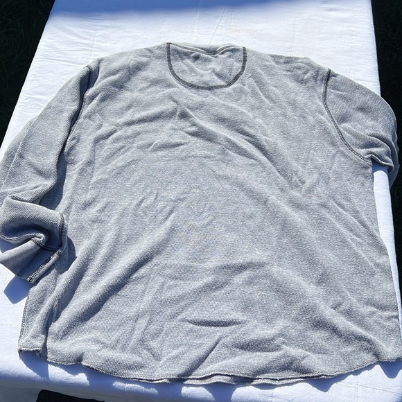 Red Head Brand Co Men XL Long Sleeve Thermal Henley Waffle Knit Shirt - Picture 6 of 8